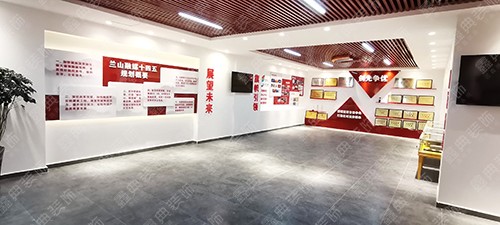 蘭山區融媒體中心黨建展廳